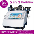 5in1 Vacuum RF Photon Ultrasonic Cavitation Slimming Machine